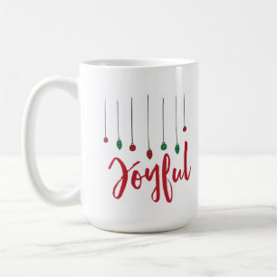 Tasse joyeuse d'ornement