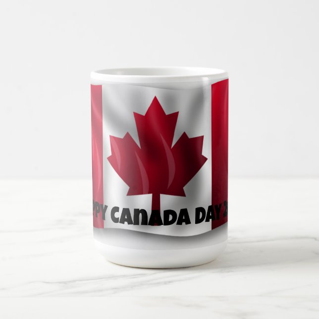Tasse Joyeuse Fête du Canada (Centre)