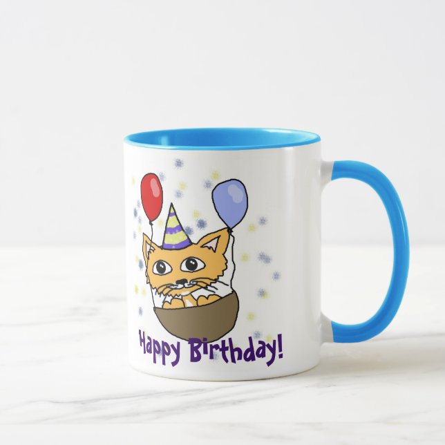 Tasse Joyeux Anniversaire (Droite)