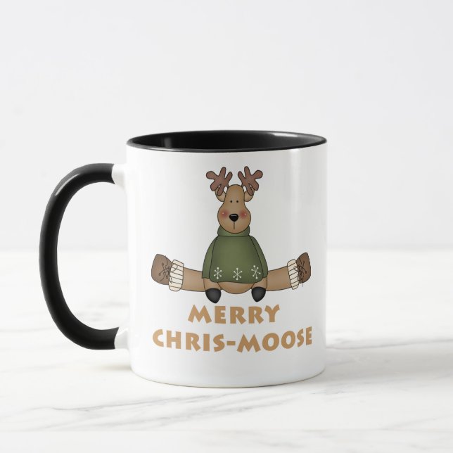 Tasse Joyeux Chris-Moose (Gauche)