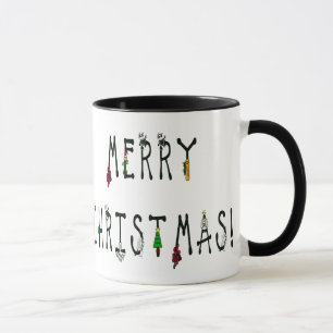 Tasse Joyeux décor de Noël