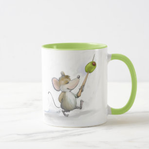 Tasse Joyeux Mouse Moe avec Musique Olive