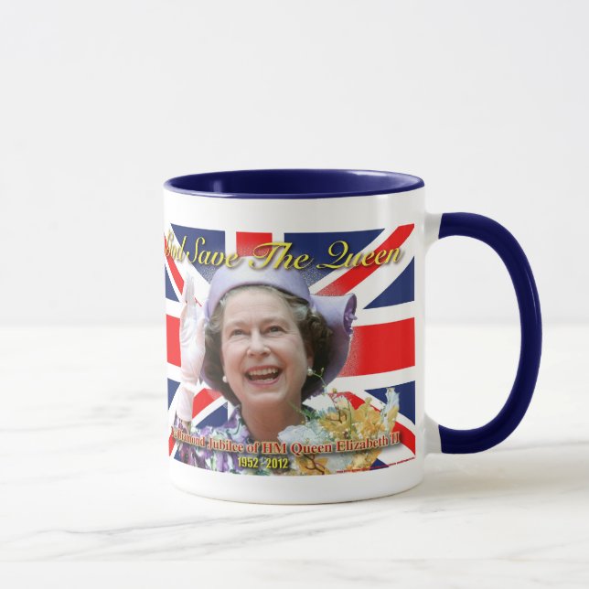 Tasse Jubilé de diamant de S.M. la Reine Elizabeth II (Droite)