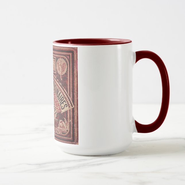 TASSE JULES VERNE "VOYAGES EXTRAORDINAIRES" (1878) (Droite)