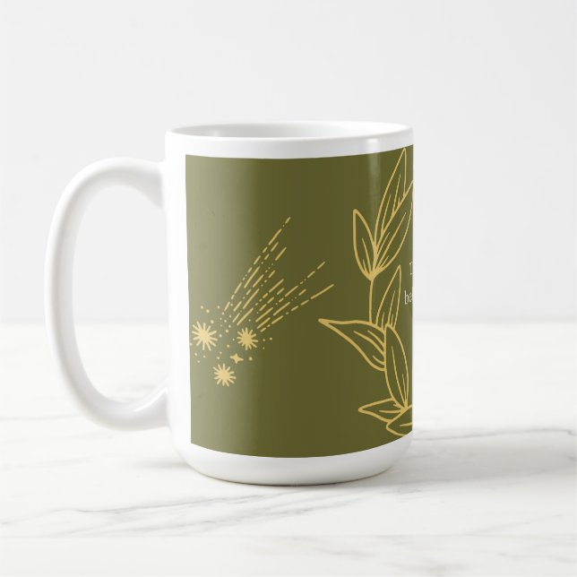 Tasse Jumbo avec la citation de Roald Dahl (Gauche)