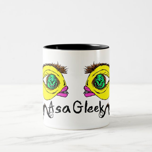 TASSE JUMELLE DE POISSONS (Centre)