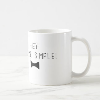 Tasse junior superbe de "M. Simple"