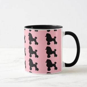 Tasse Jupe de caniche rose des années 1950 inspirée de