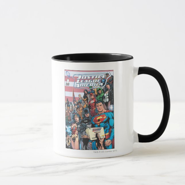 Tasse Justice League of America Première question (Droite)
