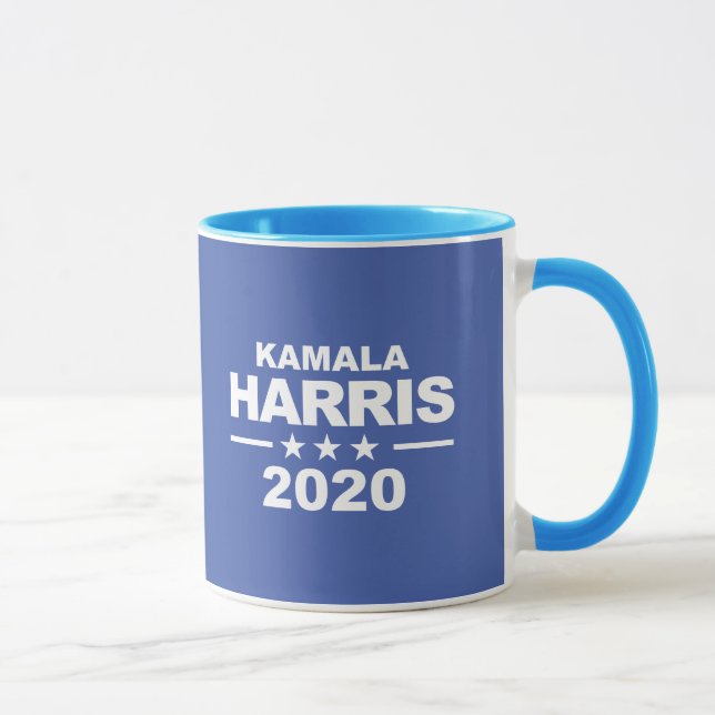 Tasse Kamala Harris pour le président 2020 - blanc - (Droite)