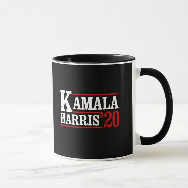 Tasse Kamala Harris pour le président en 2020 - blanc - (Droite)