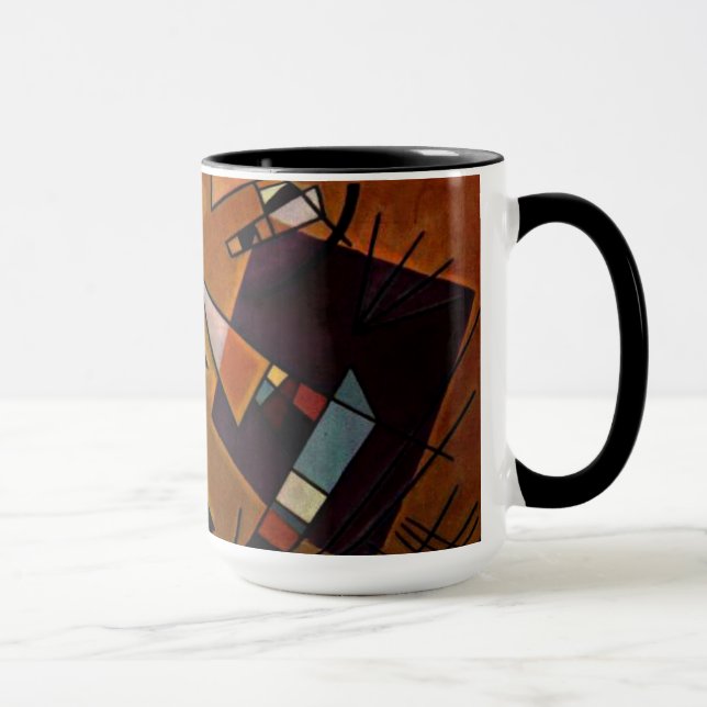 Tasse Kandinsky - Noir et Violet (Droite)