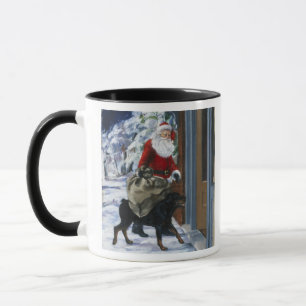 Tasse Karl aidant le père noël de <Carl's Christmas> b