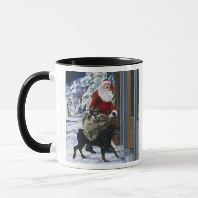 Tasse Karl aidant le père noël de <Carl's Christmas> b (Gauche)