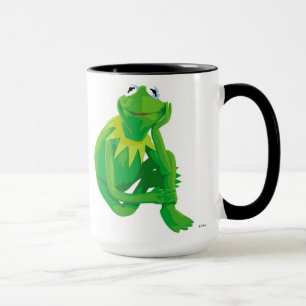 Tasse Kermit, la grenouille, les yeux charmants