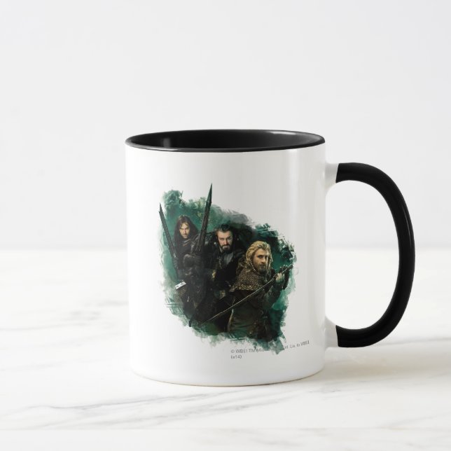 Tasse Kili, THORIN OAKENSHIELD™, & Fili Graphic (Droite)