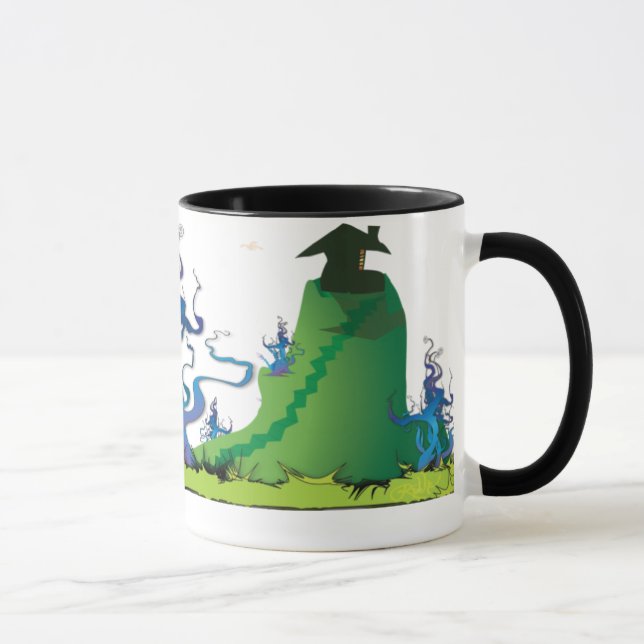 Tasse Kittybeast se dirige à la maison pour le café (Droite)