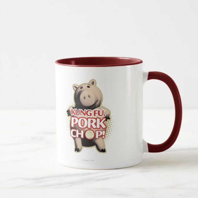 Tasse Kung Fu. Bouche de porc (Droite)