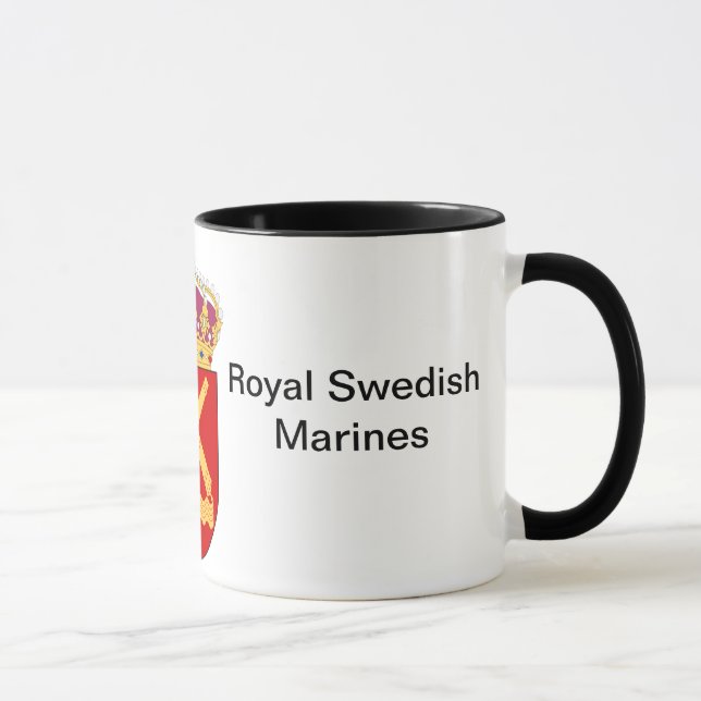 Tasse Kungliga Kustartilleriet, marines suédoises (Droite)