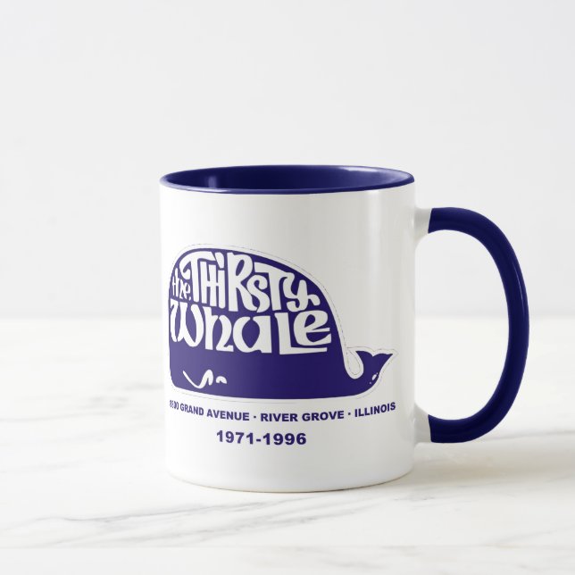 Tasse La baleine à soif, River Grove, Illinois (Droite)