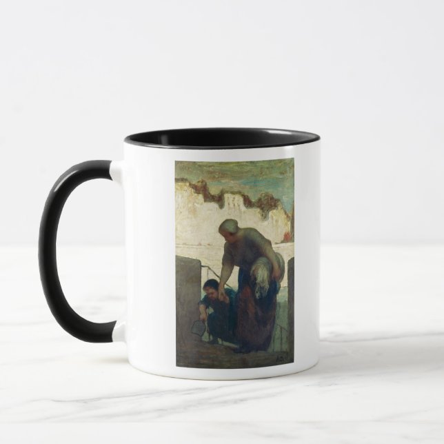 Tasse La blanchisseuse, c.1860-61 (Gauche)