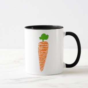 Tasse La carotte dans Gallois est débile - langues