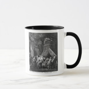 Tasse La cérémonie du l'aller-à-lit de la jeune mariée