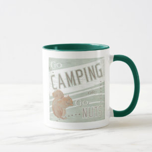 Tasse La citation   vont camper, ou vont des écrous