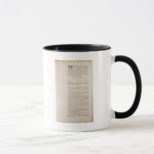 Tasse La constitution d'Etats-Unis, 1787