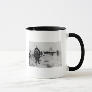Tasse La découverte de l'Amérique par Leif Eriksson