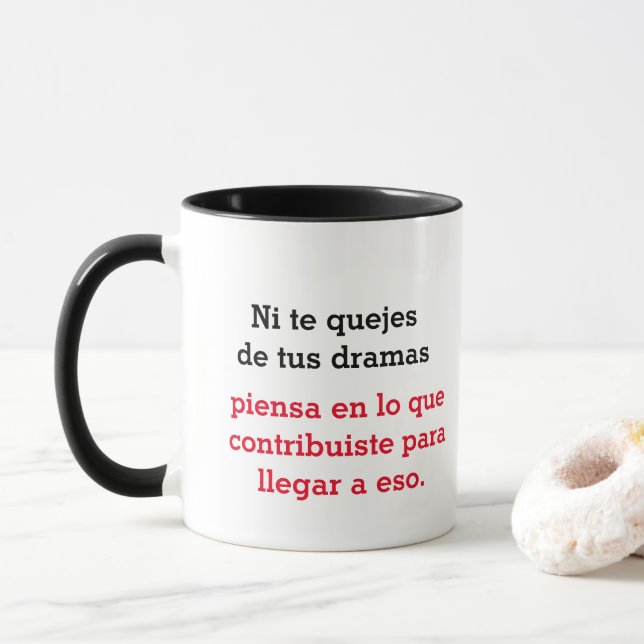 Tasse la dure réalité (Avec donut)