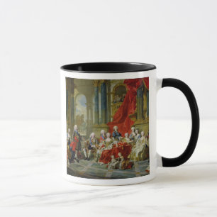 Tasse La famille de Philip V, 1743 (huile sur la toile)