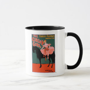 Tasse La fille de cirque - femme sur le Theatrical de