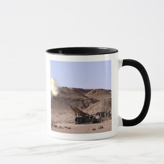 Tasse La flamme et la fumée sortent du museau (Droite)
