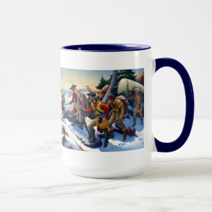Tasse La fresque du Niagara de Benton