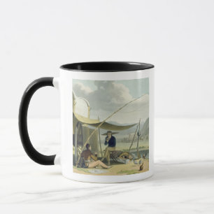 Tasse La halte d'une famille de Boor, plaquent 17 'du Sc