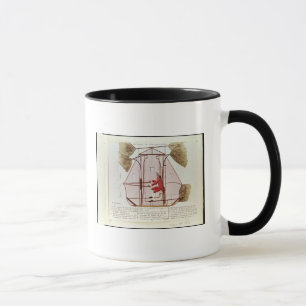 Tasse La machine de vol en Jean Pierre Blanchard