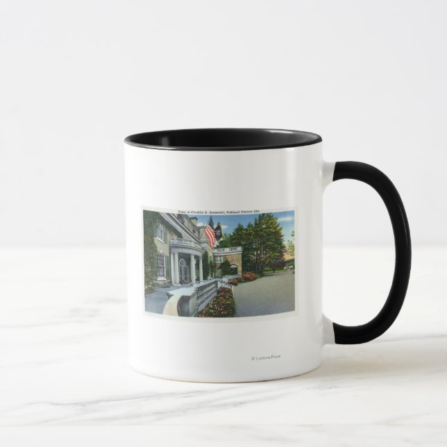 Tasse La maison de Franklin D Roosevelt (Droite)