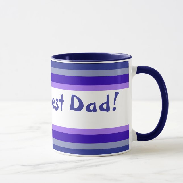 Tasse La meilleure typographie du papa au monde (Droite)