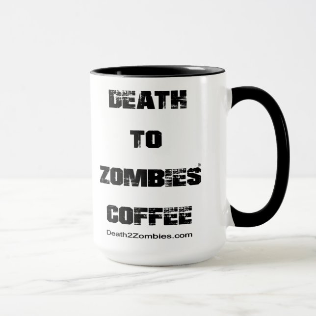 Tasse La mort au café de zombis (Droite)