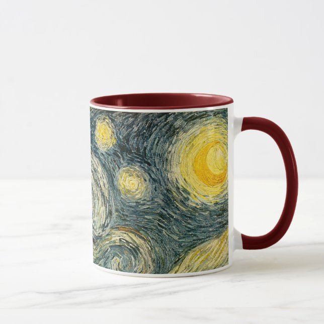 Tasse La nuit étoilée de Vincent van Gogh (1889) (Droite)
