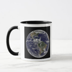 Tasse La pleine terre montrant l'Amérique du Nord et de