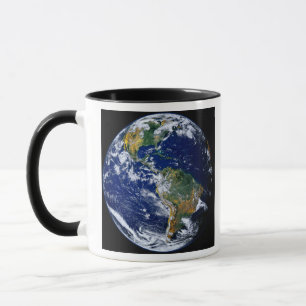 Tasse La pleine terre montrant les Amériques