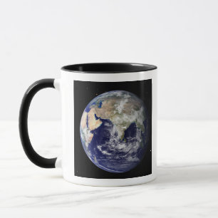 Tasse La pleine terre montrant l'Europe et l'Asie 2