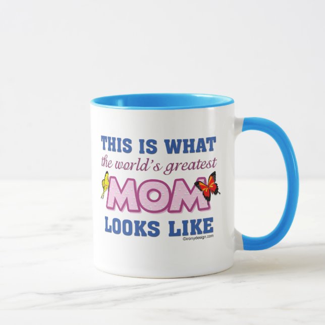 Tasse La plus grande maman du monde (Droite)