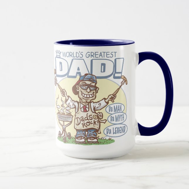 Tasse La plus grande vitesse de BBQ de fête des pères du (Droite)
