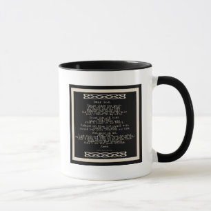 Tasse La prière de noeuds