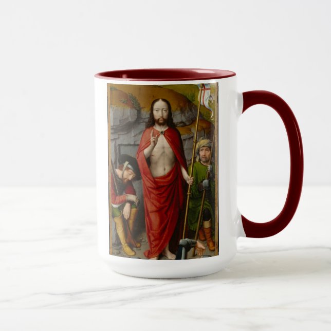 Tasse La résurrection, avec les pèlerins d'Emmaus (Droite)
