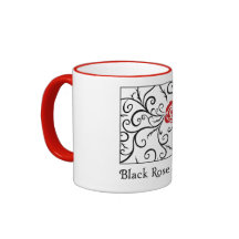 La société de rose de noir attaque | Heartblaze