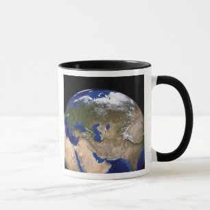 Tasse La Terre de la prochaine génération de marbre bleu